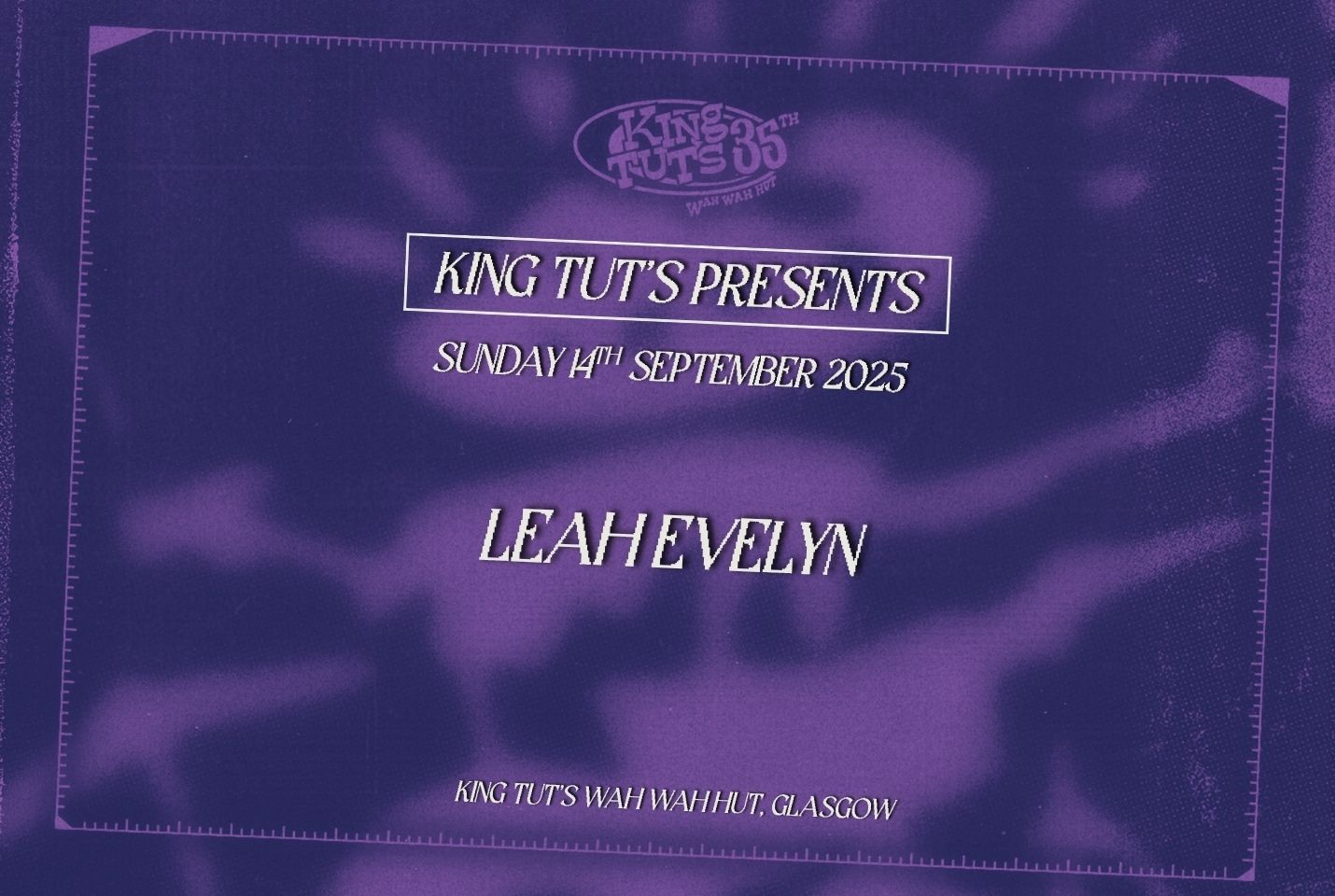 King Tut's Presents Leah Evelyn